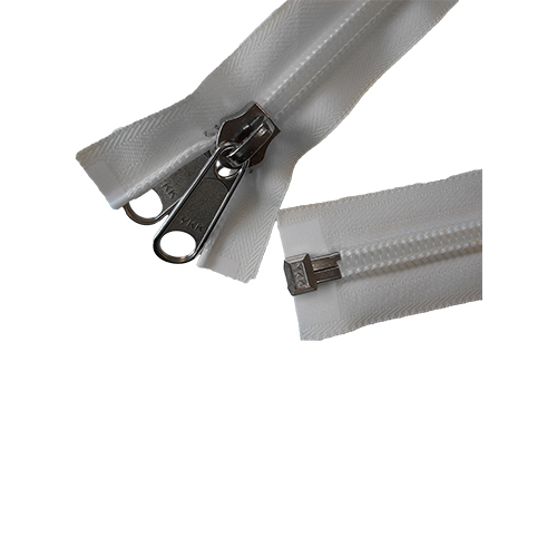 YKK 10 mm Coil Zippers simple-divisible double-lips nickel slider